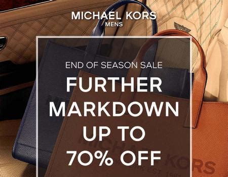 michael kors sale end date 2022